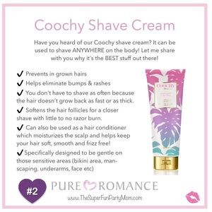 Pure romance pink paradise Coochy cream